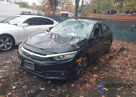 2017 Honda Civic Ex-L from USA, damaged, VIN 19XFC1F70HE030405